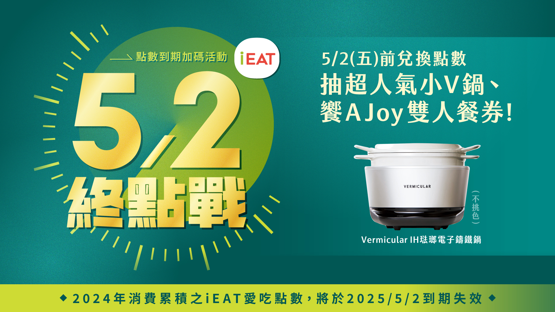 iEAT點數到期