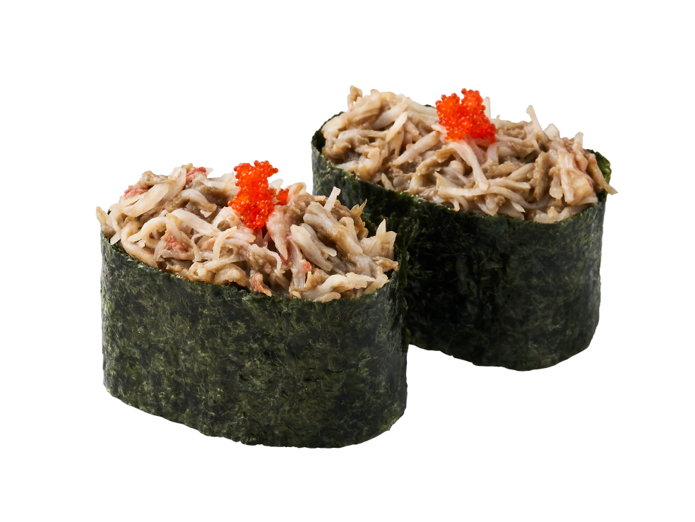 蟹膏蟹肉軍艦