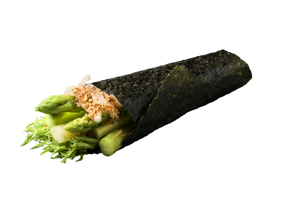嫩蘆筍手捲