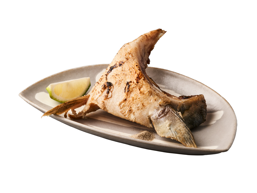 鹽烤青魽魚下巴