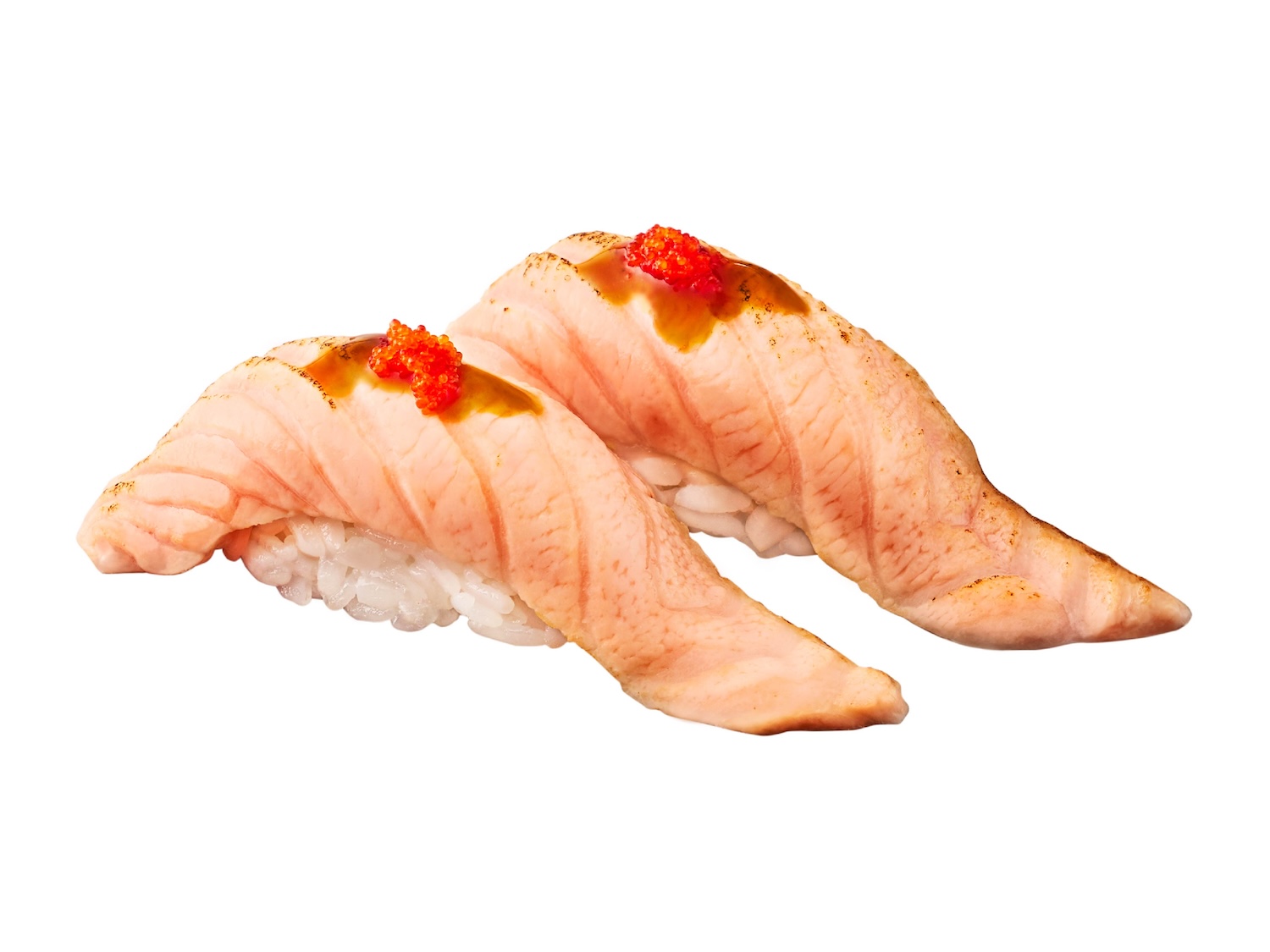 炙燒鮭魚腹握壽司