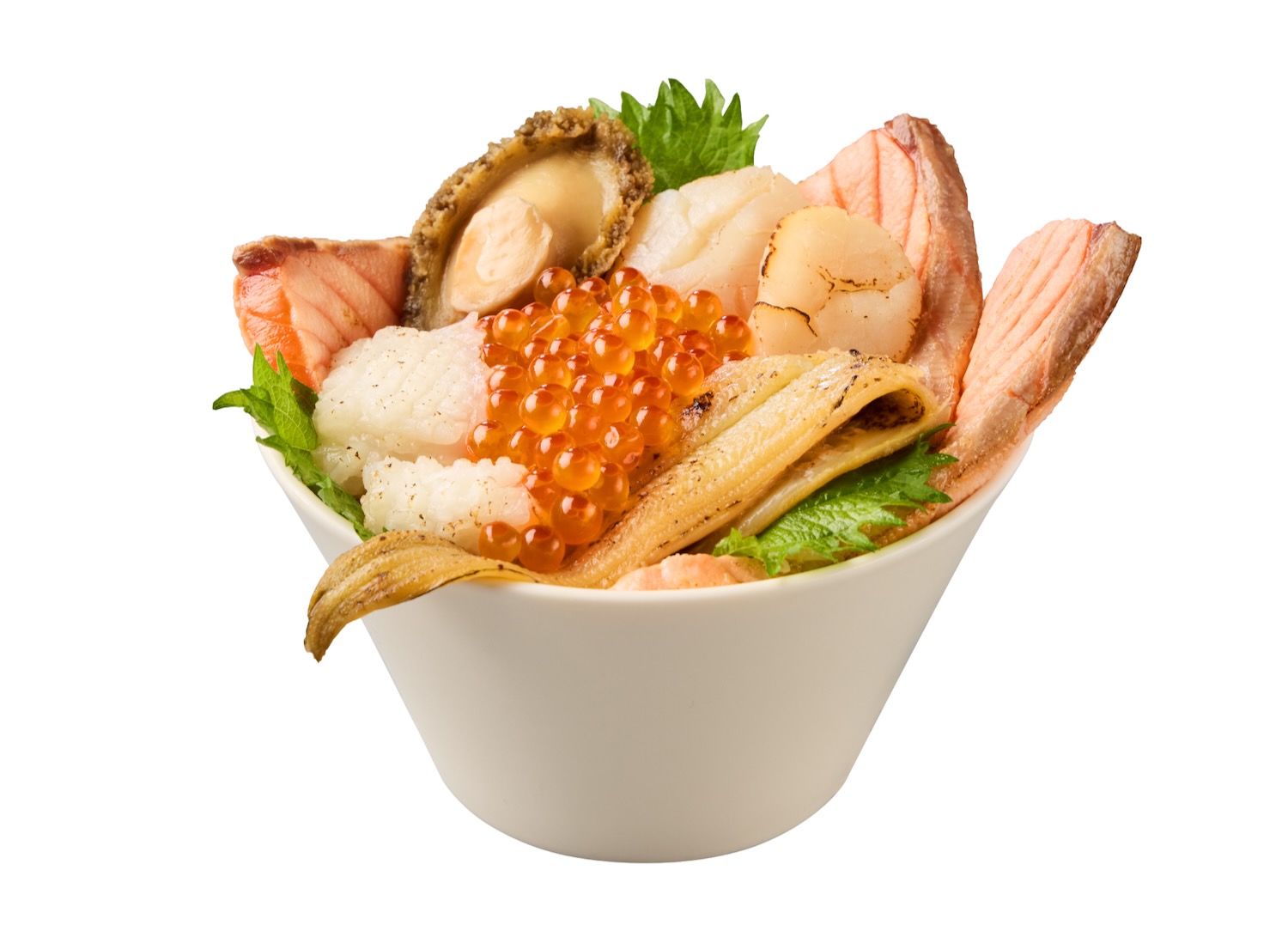 炙燒絢彩海鮮丼