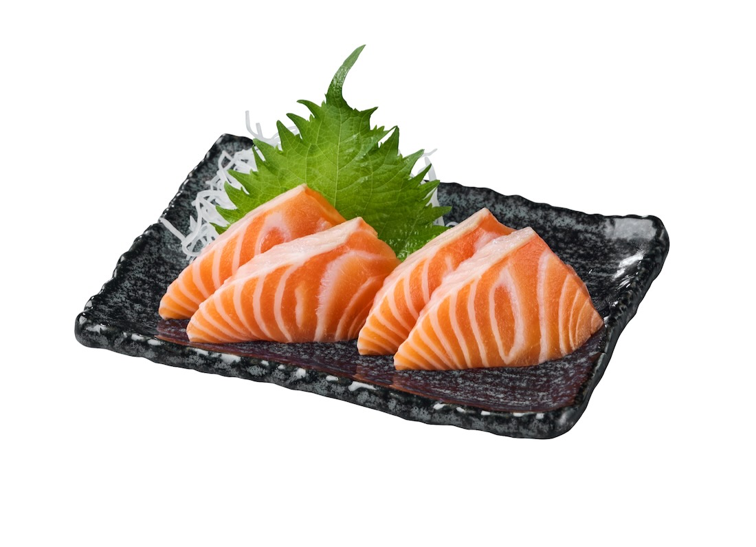鮮選鮭魚刺身