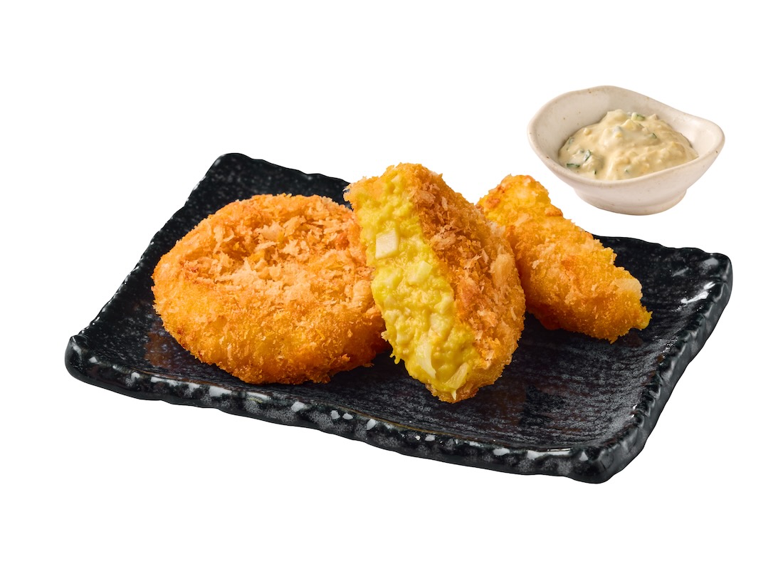 蟹肉南瓜起司可樂餅