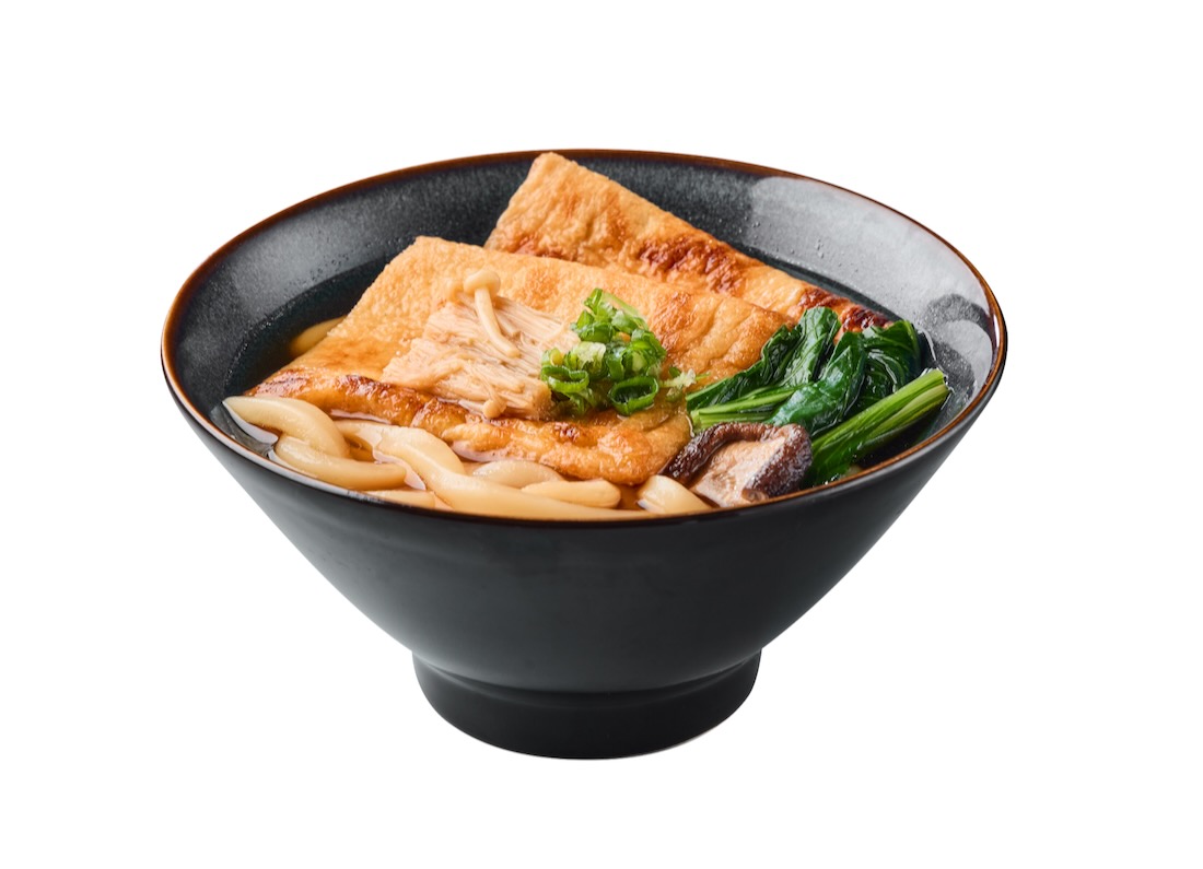 烤豆皮烏龍麵
